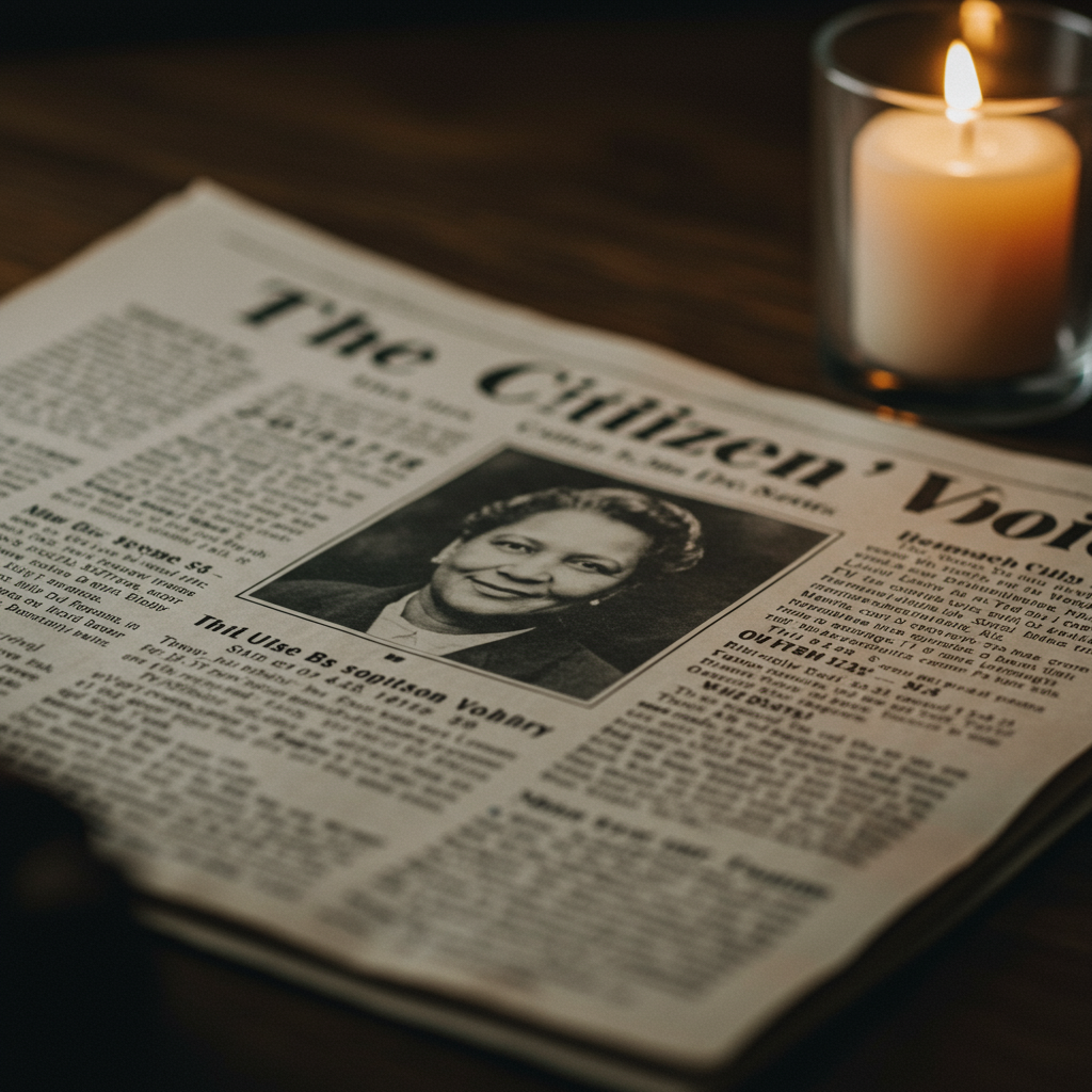 Honoring Legacies: Navigating The Citizens' Voice Obituaries